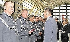 Ślubowanie nowych policjantów - Serwis informacyjny z Wodzisławia Śląskiego - naszwodzislaw.com