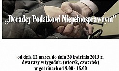 Doradcy Podatkowi Niepełnosprawnym - Serwis informacyjny z Wodzisławia Śląskiego - naszwodzislaw.com