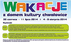 Wakacje z Domem Kultury Chwałowice  - Serwis informacyjny z Wodzisławia Śląskiego - naszwodzislaw.com