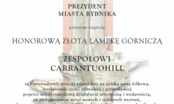 Złota Lampka dla Carrantuohill - Serwis informacyjny z Wodzisławia Śląskiego - naszwodzislaw.com