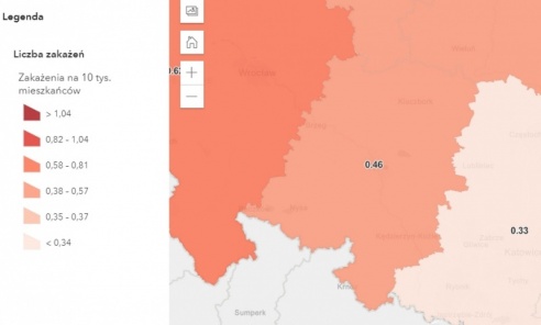 Przy dalszym spadku zakażeń możliwe ograniczenia strefowe. Jak wypada powiat rybnicki?  - Serwis informacyjny z Wodzisławia Śląskiego - naszwodzislaw.com