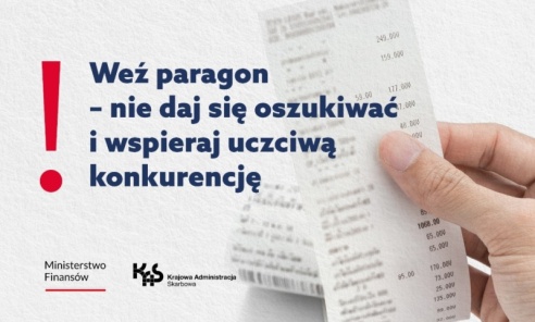 Apel fiskusa. Weź paragon, nie daj się oszukiwać i wspieraj uczciwą konkurencję - Serwis informacyjny z Wodzisławia Śląskiego - naszwodzislaw.com