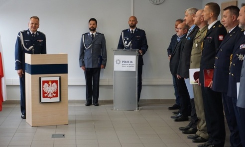 Uroczyste wprowadzenie Komendanta Miejskiego Policji w Rybniku - Serwis informacyjny z Wodzisławia Śląskiego - naszwodzislaw.com