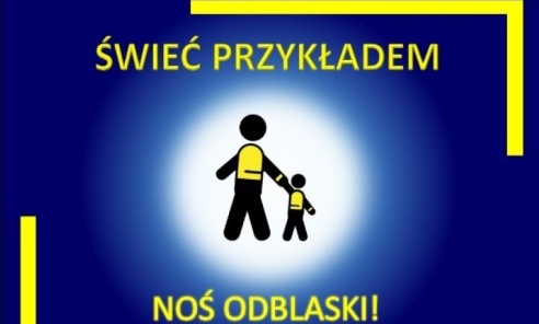 Świeć przykładem, noś odblaski. Kolejna edycja policyjnej akcji - Serwis informacyjny z Wodzisławia Śląskiego - naszwodzislaw.com