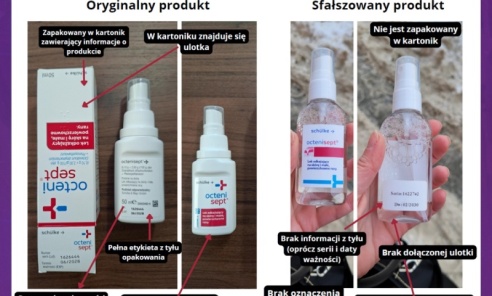 Główny Inspektor Farmaceutyczny wycofuje sfałszowany Octenisept. Ostrzeżenie dla pacjentów i aptek Główny Inspektor Farmaceutyczny wycofuje sfałszowany Octenisept. Ostrzeżenie dla pacjentów i aptek - Serwis informacyjny z Wodzisławia Śląskiego - naszwodzislaw.com
