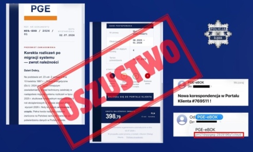 Fałszywa wiadomość o zwrocie nadpłaty za energię. Uważaj na oszustów! Fałszywa wiadomość o zwrocie nadpłaty za energię. Uważaj na oszustów! - Serwis informacyjny z Wodzisławia Śląskiego - naszwodzislaw.com
