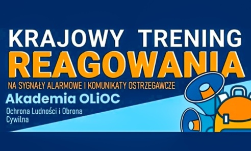 29 sierpnia w całej Polsce Krajowy Trening Reagowania Akademii OLiOC 29 sierpnia w całej Polsce Krajowy Trening Reagowania Akademii OLiOC - Serwis informacyjny z Wodzisławia Śląskiego - naszwodzislaw.com