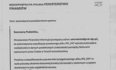 Uwaga na fałszywe e-maile dotyczące plików JPK_VAT. Oszuści podszywają się pod KAS Uwaga na fałszywe e-maile dotyczące plików JPK_VAT. Oszuści podszywają się pod KAS - Serwis informacyjny z Wodzisławia Śląskiego - naszwodzislaw.com