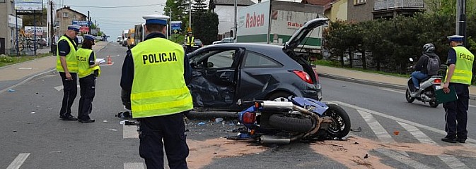 Wypadek na ulicy Wodzisławskiej - Serwis informacyjny z Wodzisławia Śląskiego - naszwodzislaw.com