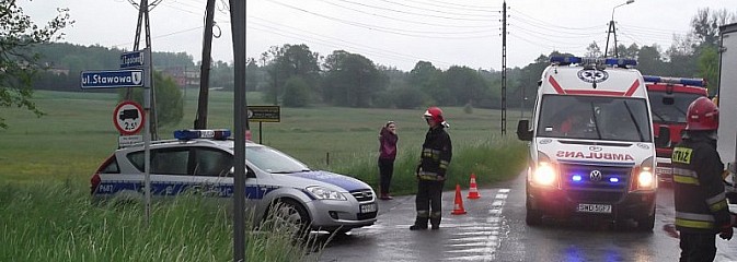 Wypadek w Pstrążnej  - Serwis informacyjny z Wodzisławia Śląskiego - naszwodzislaw.com