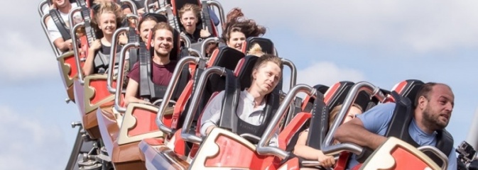 104 sekundy na adrenalinie. Ruszył największy rollercoaster w Polsce - Serwis informacyjny z Wodzisławia Śląskiego - naszwodzislaw.com