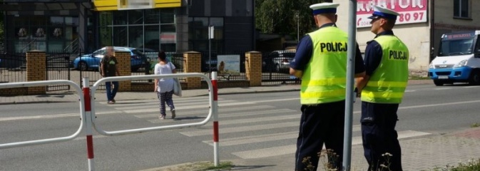 Rybniccy policjanci dbają dziś o bezpieczeństwo pieszych - Serwis informacyjny z Wodzisławia Śląskiego - naszwodzislaw.com
